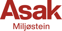 Asak Miljøstein-logo